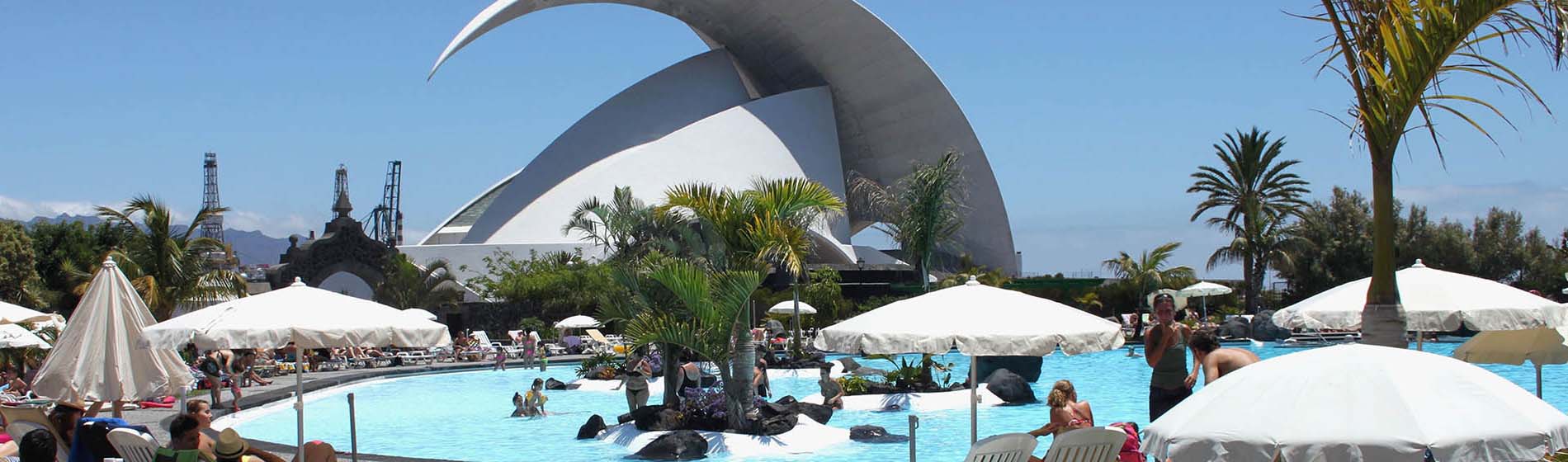 Tenerife, El parque y el Auditorio - Hoteles adaptados en Tenerife